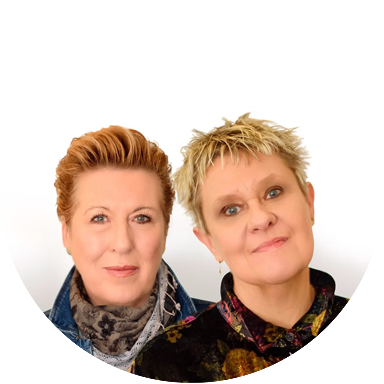 Chris While and Julie Matthews